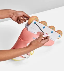 Impala Rulleskøjter>Hjul - 4-pak - 70 mm - Rosa/Gul