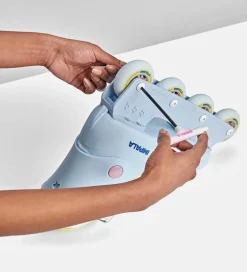 Impala Rulleskøjter>Hjul - 4-pak - 70 mm - Sky Blue/Gul