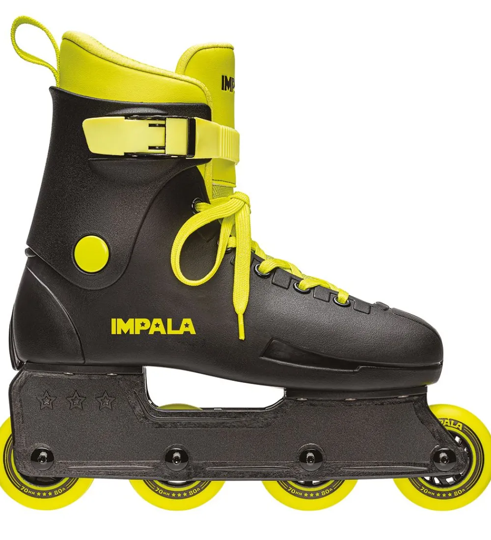 Impala Rulleskøjter>Rulleskøjter - Lightspeed Inliners - Sort/Fluoro - Inline