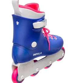 Impala Rulleskøjter>Rulleskøjter - Lightspeed Inline - Blå/Pink - Inliner