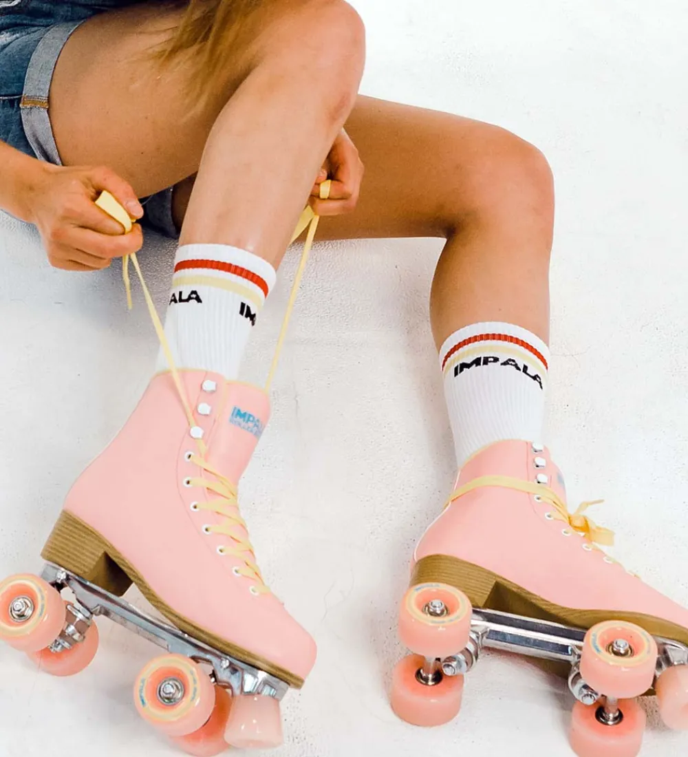 Impala Rulleskøjter>Rulleskøjter - Quad Skate - Rosa/Gul