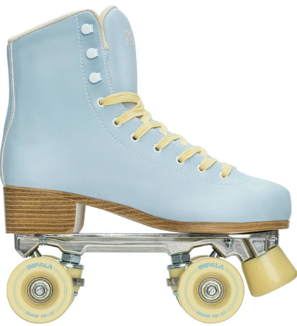 Impala Rulleskøjter>Rulleskøjter - Quad Skate - Sky Blue/Gul