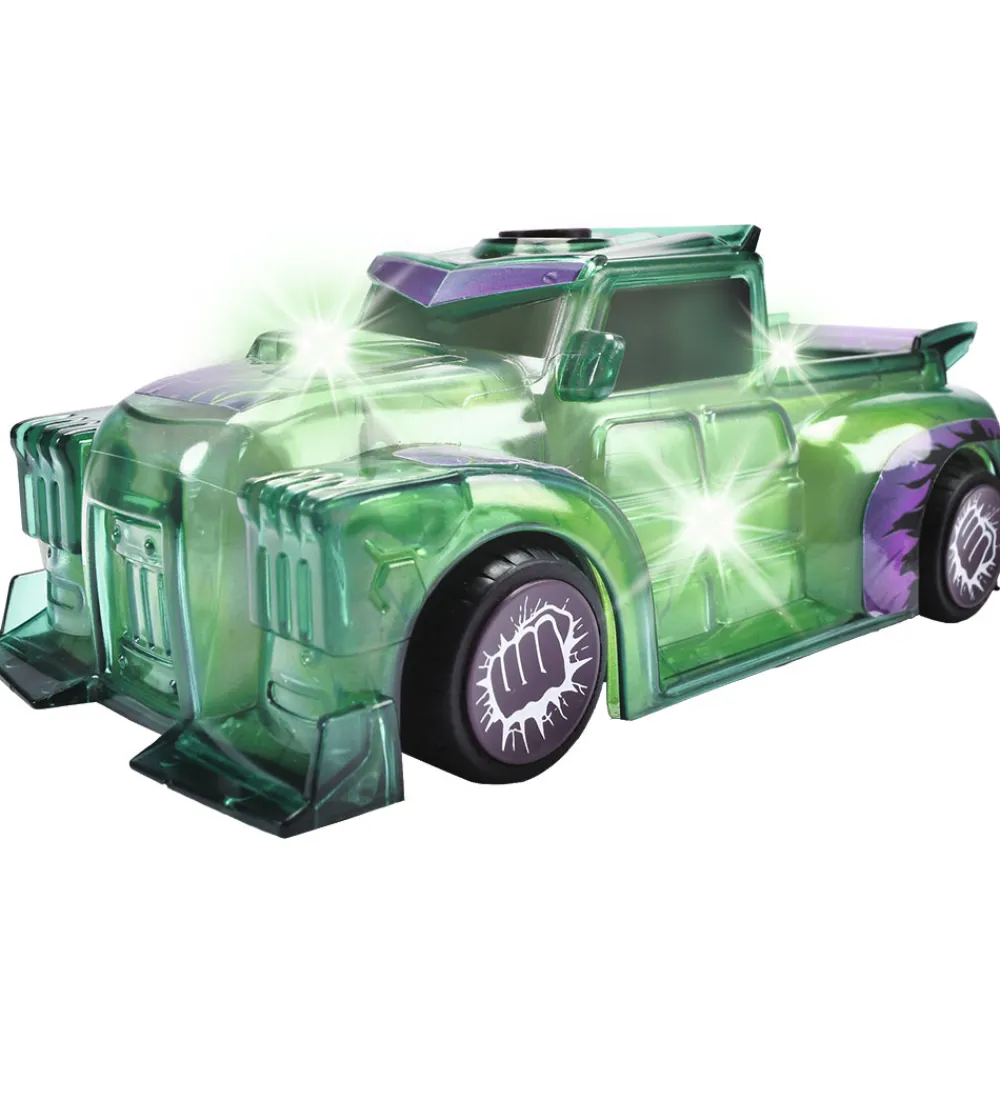 Dickie Toys Biler, Tog Og Køretøjer>Jada Bil - Marvel Light Hero - Hulk - 1:32