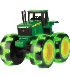 John Deere Traktorer>Arbejdsbil - 23 cm - Traktor m. Lys