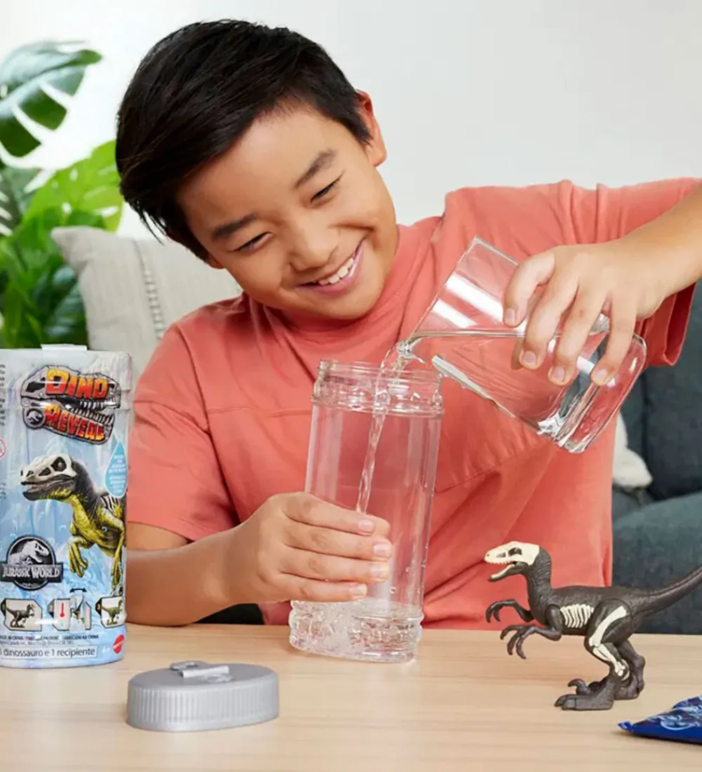 Jurassic World Figurer>Dinosaur - Dinosaur-afsløring - Assorteret