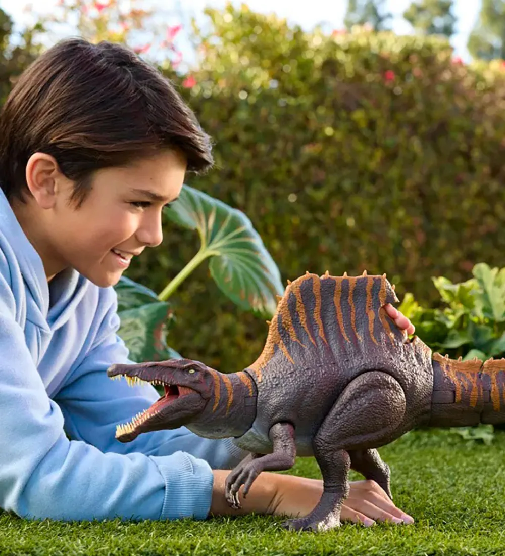 Jurassic World Figurer>Dinosaur - Rebirth Tail Thrasher - Spinosaurus