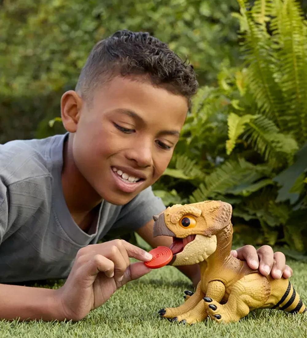 Jurassic World Figurer>Dinosaur m. Lyd - Rebirth - Aquilops Dolores