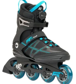 K2 Rulleskøjter>Rulleskøjter - F.I.T. 80 Boa - Blå/Sort - Inliner