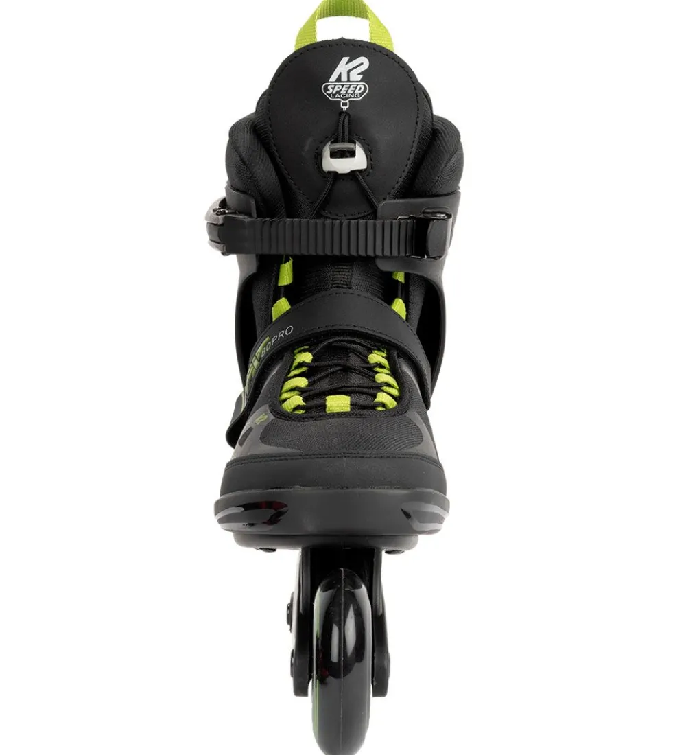 K2 Rulleskøjter>Rulleskøjter - F.I.T. 80 Pro - Sort/Grøn - Inliner