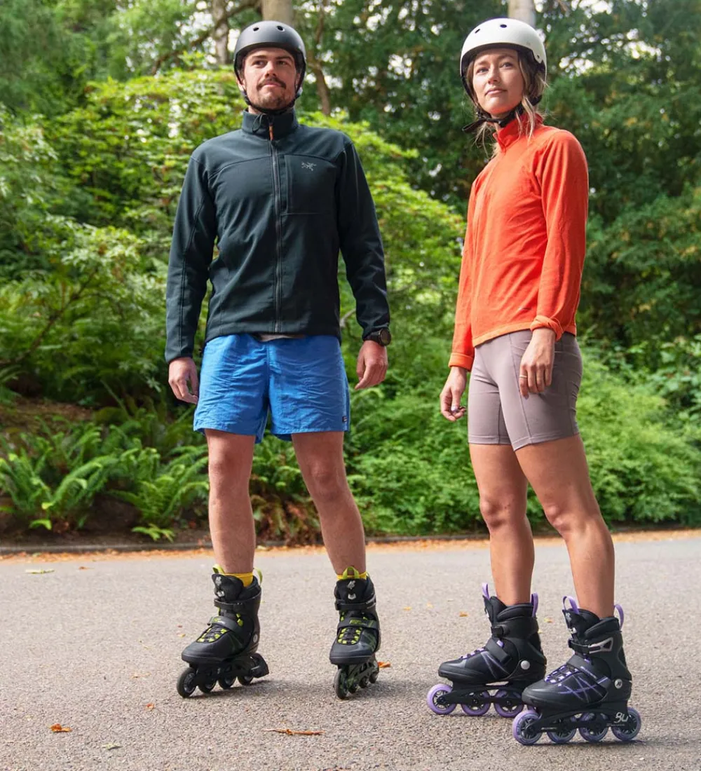 K2 Rulleskøjter>Rulleskøjter - F.I.T. 80 Pro - Sort/Grøn - Inliner