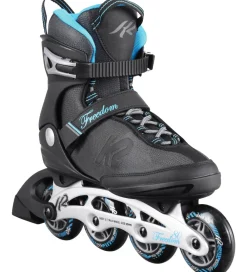 K2 Rulleskøjter>Rulleskøjter - Freedom W - Sort/Blå - Inliner