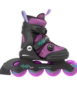 K2 Rulleskøjter>Rulleskøjter - Marlee Boa - Sort/Lilla