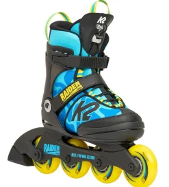 K2 Rulleskøjter>Rulleskøjter - Raider Pro - Blå/Sort - Inliner