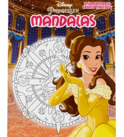 Karrusel Forlag Malebog>Malebog - Mandalas - Disney Prinsesser