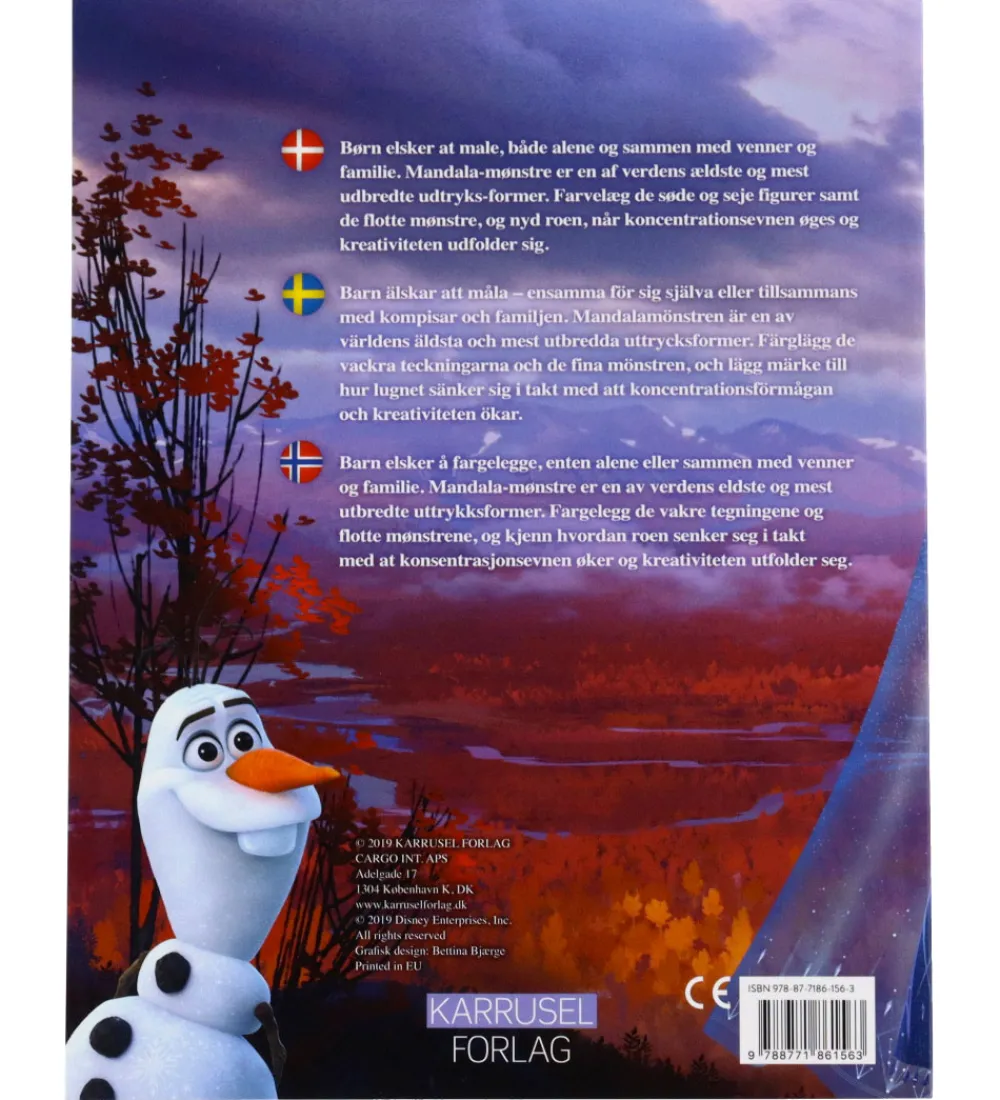 Karrusel Forlag Malebog>Malebog - Mandalas - Frost II
