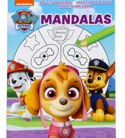 Karrusel Forlag Malebog>Malebog - Mandalas - Paw Patrol
