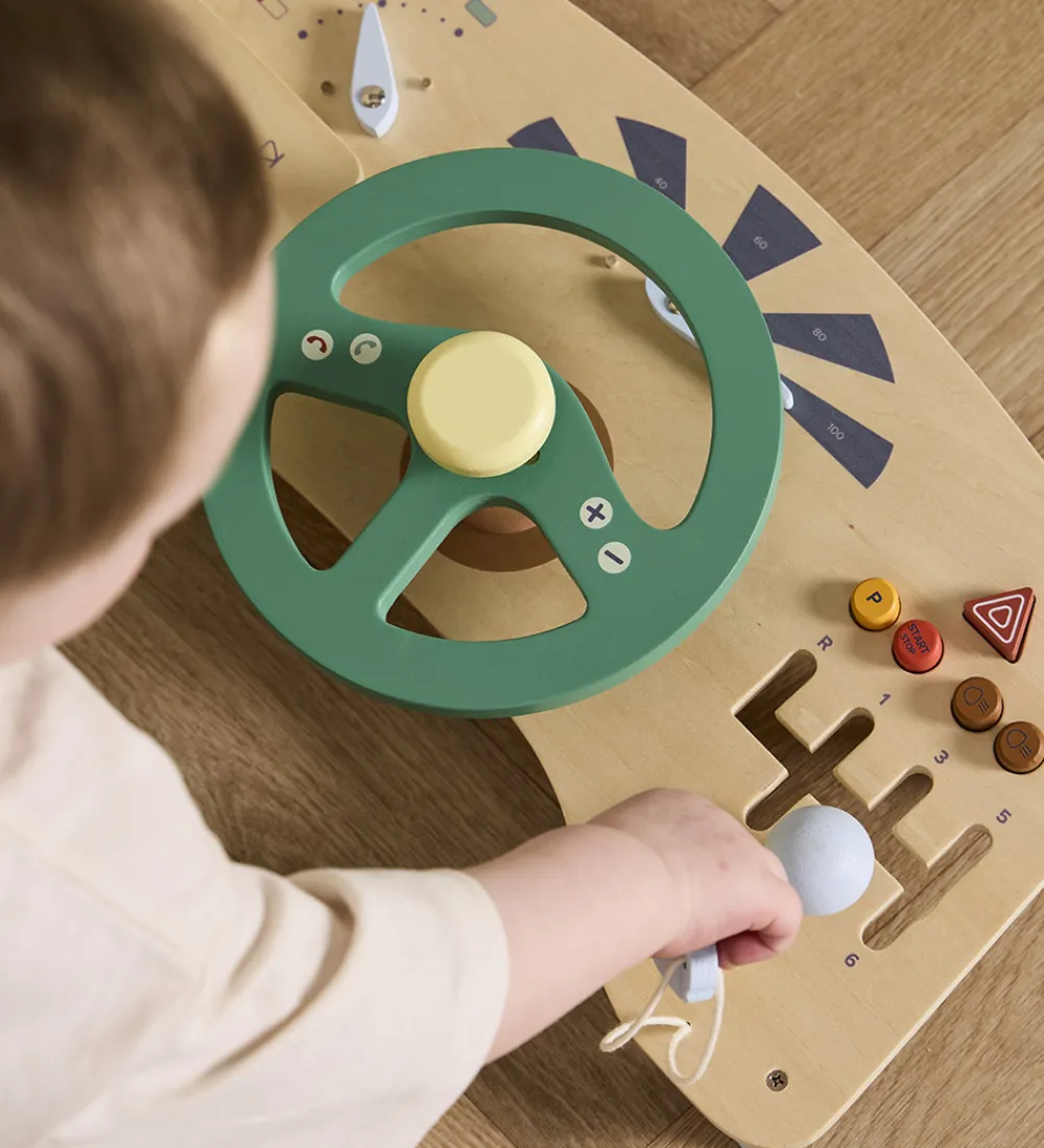 Kids Concept Kreativ Leg|Trælegetøj>Aktivitetstavle - Træ - Bil