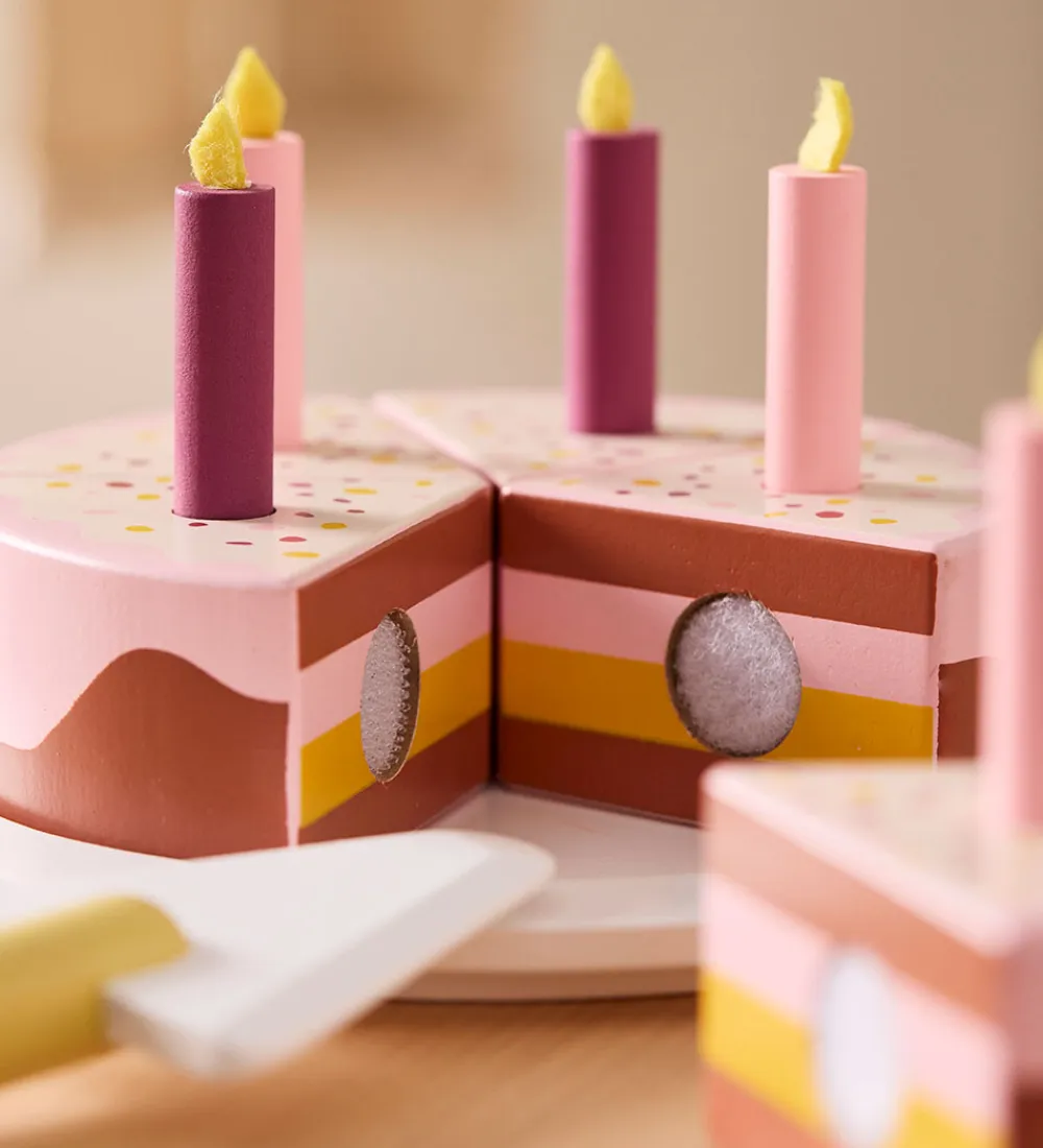 Kids Concept Rolleleg|Legemad>Cake - Træ - Kid's HUB