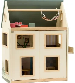 Kids Concept Dukker Og Tilbehør>Dukkehus - Aiden - 46 cm - Træ/Multifarve