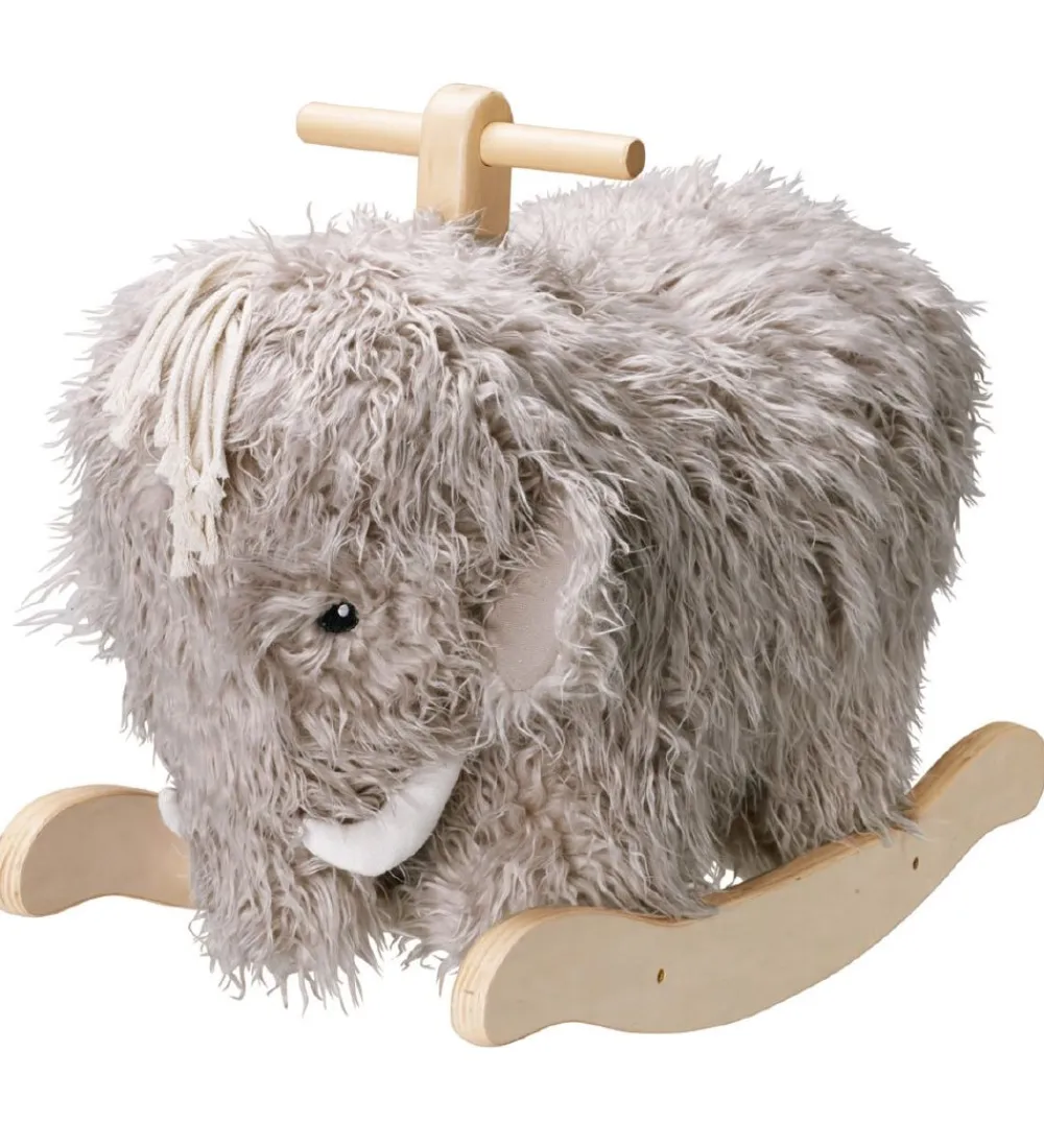 Kids Concept Gyngeheste>Gyngehest - Mammut - Grå