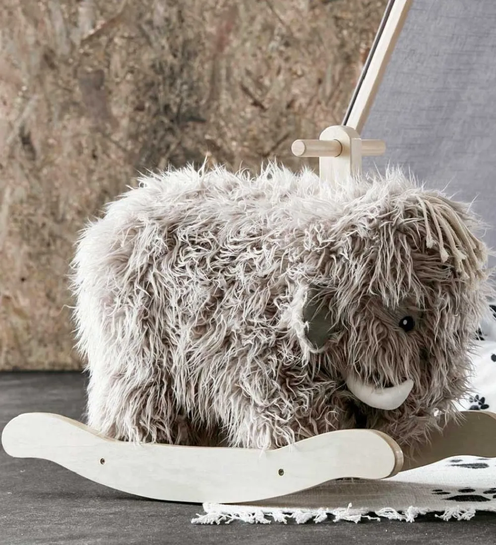 Kids Concept Gyngeheste>Gyngehest - Mammut - Grå