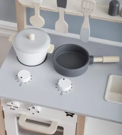 Kids Concept Legekøkken Og Legemøbel>Køkken - Hvid/Grå