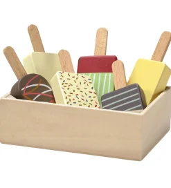 Kids Concept Legemad|Legekøkken Og Legemøbel>Legemad - 7 stk - Bistro - Ispinde