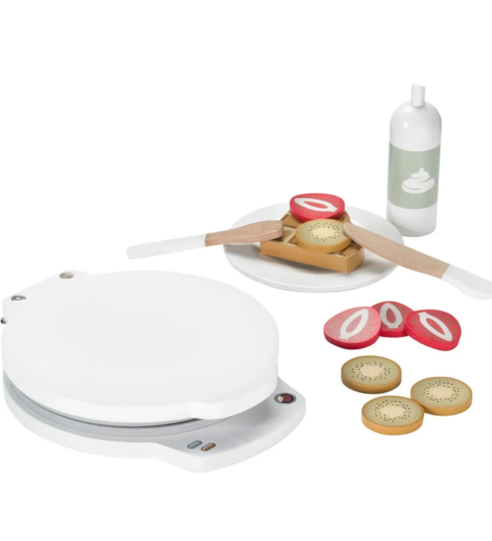 Kids Concept Legemad|Legekøkken Og Legemøbel>Legemad - Bistro - Vaffeljern m. Tilbehør