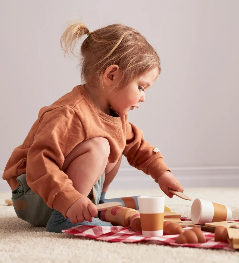 Kids Concept Legemad>Legemad - Picnic sæt - Træ