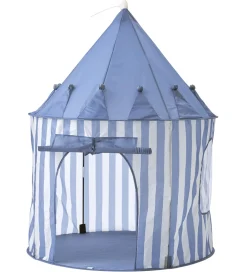 Kids Concept Legetelte>Legetelt - 100x130 cm - Blå Striber