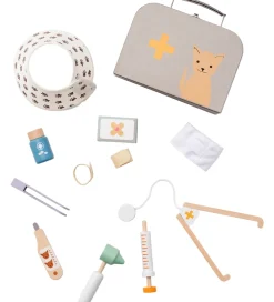 Kids Concept Trælegetøj>Lægetaske -12 Dele - Træ