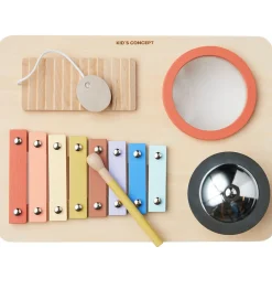 Kids Concept Musikinstrumenter>Musik-bord - Træ - 4 Instrumenter
