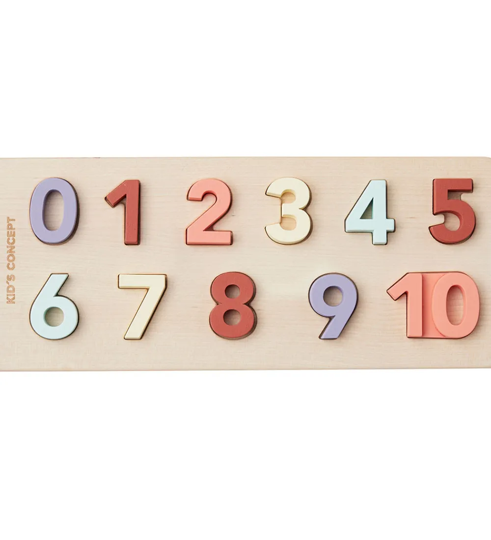 Kids Concept Puslespil>Puslespil - 0-10 - Træ