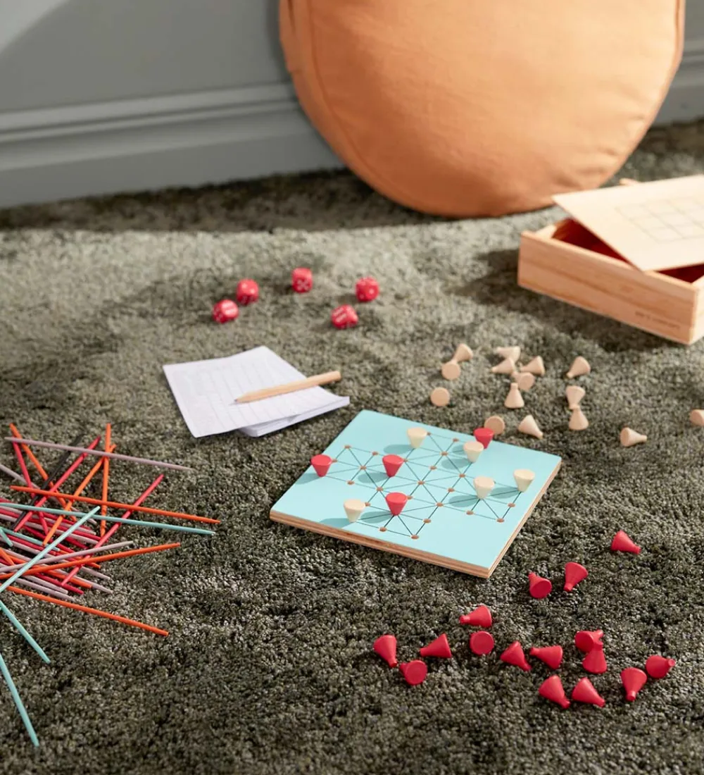 Kids Concept Spil>Spil - 6i1 - Træ