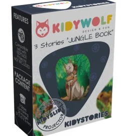 Kidywolf Lommelygter>Historie - Til Lommelygte - Jungle Book - Kidystories