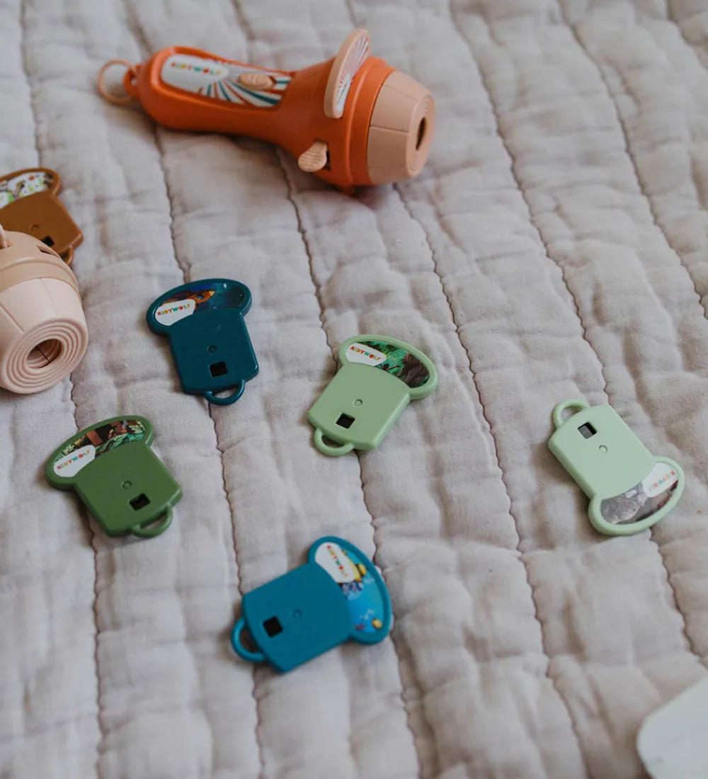 Kidywolf Lommelygter|Børnekamera>Story Flashlight - Rød