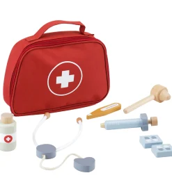 Kinder and Kids Udeleg Og Udendørs Legetøj|Trælegetøj>Trælegetøj - Lægetaske