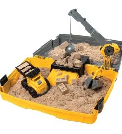 Kinetic Sand Udeleg Og Udendørs Legetøj>Sandsæt - Construction Folding - 907 g