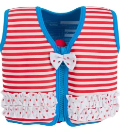 Konfidence Strandlegetøj>Svømmevest - Original - Marthas Red Stripe Frills