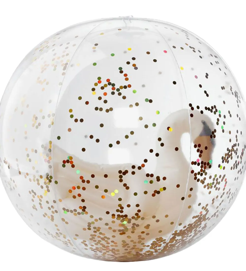 Konges Sløjd Udeleg Og Udendørs Legetøj|Strandlegetøj>Badebold - 40 Cm - Swan