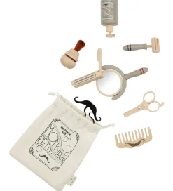 Konges Sløjd Rolleleg|Trælegetøj>Barbersæt - Træ - Multi