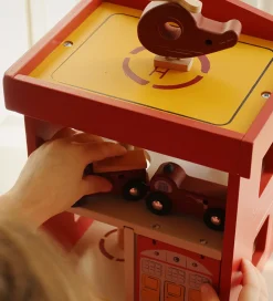 Konges Sløjd Trælegetøj>Brandstation - Træ - Multi