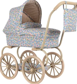 Konges Sløjd Dukker Og Tilbehør>Dukkebarnevogn - Minnie - Fleur Rosier