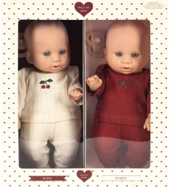 Konges Sløjd Dukker Og Tilbehør>Dukker - Bobo og Bobbie - 2-pak - 33 cm - Multi