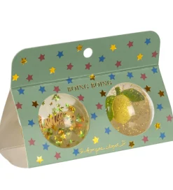 Konges Sløjd Bolde>Hoppebolde - 2-pak - Lemon/Tiger