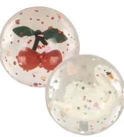 Konges Sløjd Bolde>Hoppebolde - 2-pak - Cherry/Swan