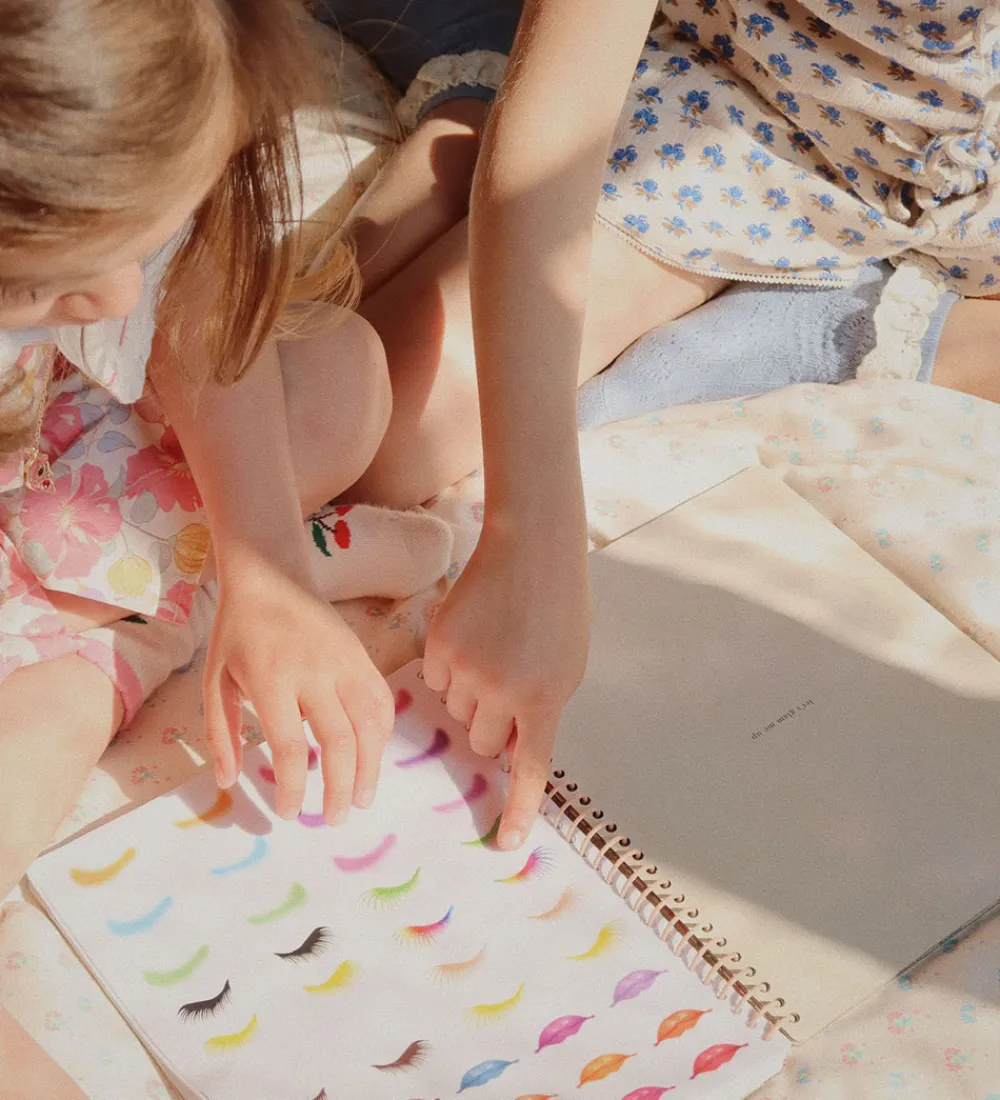 Konges Sløjd Bøger>Klistermærkebog - Glam Me Up - Blush