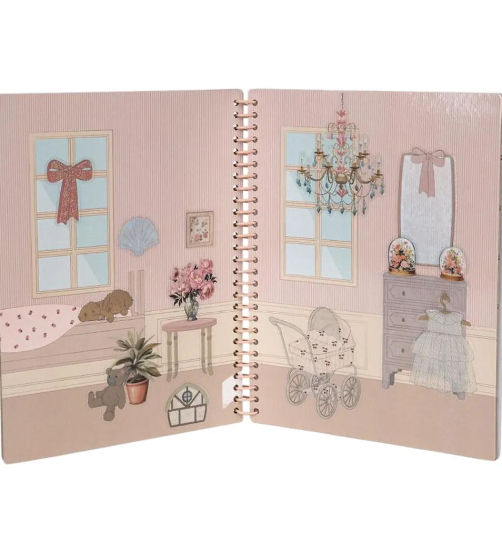 Konges Sløjd Kreativ Leg>Klistermærkebog - Butik