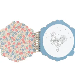 Konges Sløjd Malebog|Kreativ Leg>Malebog - Bunny Sweetheart - Farv med Vand