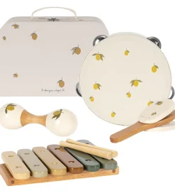 Konges Sløjd Musikinstrumenter>Musikinstrumenter - Træ - Glossy - Lemon